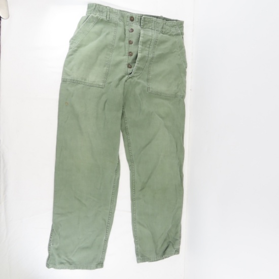 Original US Military HBT pants sz 28