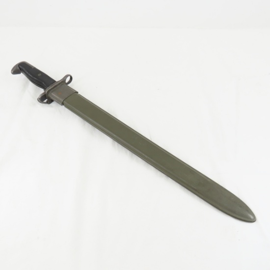 US M1905 bayonet with sheath marked 1942