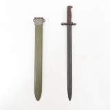USN MKI 1918 Bayonet with scabbard