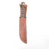 US Camillus NY Fighting knife & KA-BAR USMC sheath