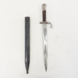 German Alex Coppel Solingen Bayonet with scabbard