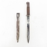 German M1884/98 Bayonet with scabbard