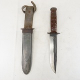 USN MK2 bayonet with sheath