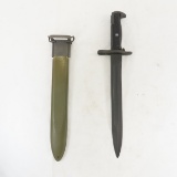 US M1 Garand bayonet with scabbard
