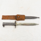 Bayonet with sheath & scabbard