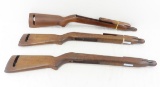 3 M1 Carbine Type III Wood Rifle Stocks-Inland