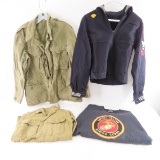 Military clothes & USMC Sweatshirt