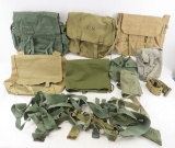 US Military canvas, backpack, mailbag
