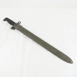 US M1905 bayonet with sheath marked 1942