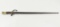 French M1874 Gras Bayonet (S=Dated 1888)