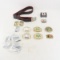 Military surplus and collectible belt buckles