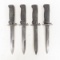 4 US M5 Bayonets