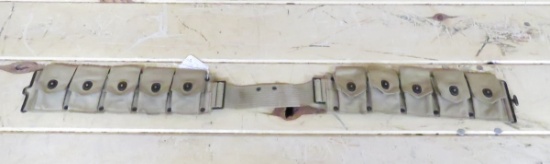 M1917 Ammo Belt, Cartridge Dismounted