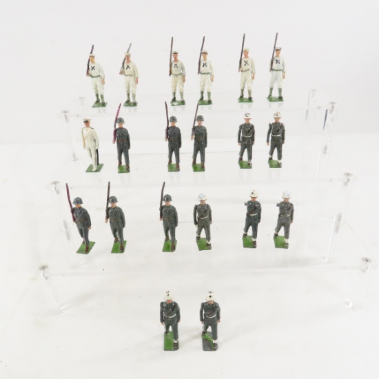 Poseable Military Toy Army & Navy Soldiers