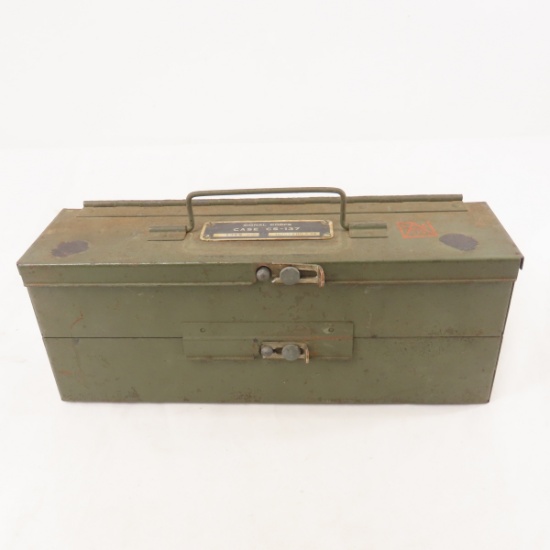 US signal corps crystal case dated 1944