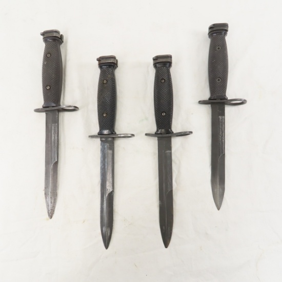 4 Vietnam Era M7 Bayonets