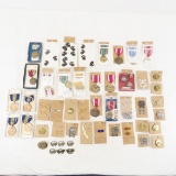 Miscellaneous pins WW1 through post Korea