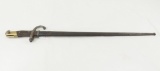 French M1874 Gras Bayonet (S=Dated 1888)