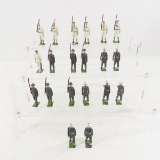 Poseable Military Toy Army & Navy Soldiers