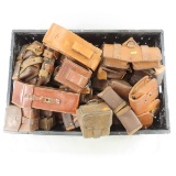 Leather ammo pouches & accessory pouches