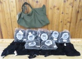 19 Black Fleece Bibs - Large