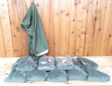 13 Green Polartek Fleece Jackets