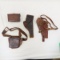 US Military leather holsters & ammo pouches