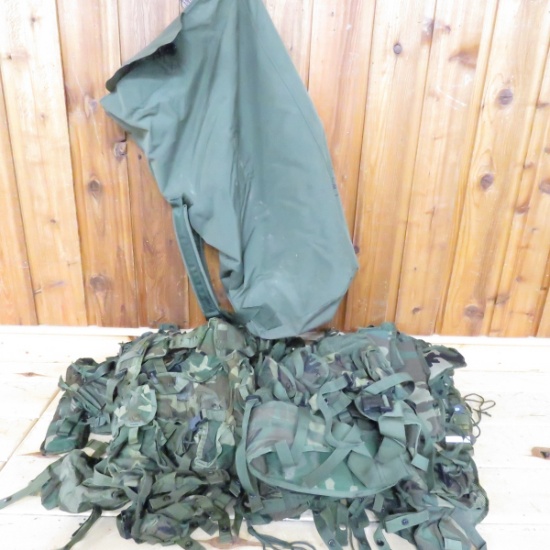 15 LBV Woodland Camo Vests