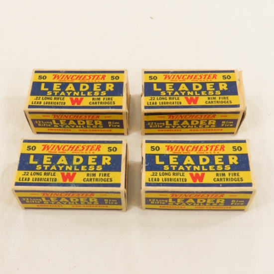 200 Rounds Winchester Leader Staynless .22LR