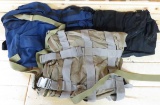 3 parachute packs