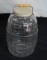 Antique 3 Gallon Glass Pickle Jar w/Bale Handle