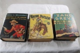 3 Big Little Books 30's Zane Grey, Royal Mounted
