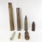 WWII Inert mortar projectiles & shells