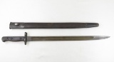 Australian Pattern 1907 Sword Bayonet & Scabbard