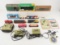 8 Vintage Train Cars & Accessories, Tyco & More