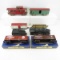 8 Vintage Train Cars, American Flyer, Marx  & More