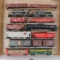 12 HO scale Burlington Route Freight cars