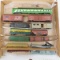 14 HO scale Freight cars & Flatbed cars