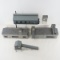 5 HO Scale Built Metal Model Buildings