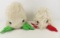 Large & Medium Slurp Plush in White