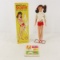 Vintage Skooter Doll with Stand & Booklet