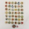 40 Kellogg's Pep Cereal Pinbacks, Baseball & More