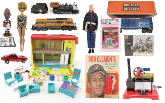6-19 Sports Collectibles, Toys, Trains & More