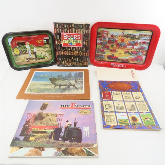 John Deere, Farmall Trays, Remington Prints & More