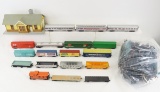 18 Vintage Train Cars, Track, Tyco & More