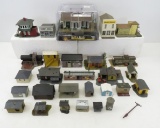27 HO Scale Built Model Buildings