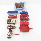 11 Various Die Cast Metal & Plastic Vehicles