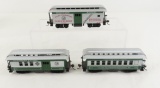 3 HO Northern Pacific Yellowstone Passenger Cars
