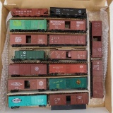 16 HO scale Freight cars – Various RR