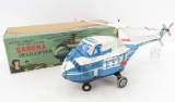 Vintage Sabena Tin Litho Helicopter in Box